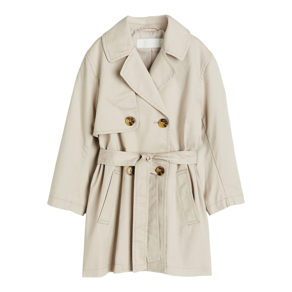 Trench manteau beige