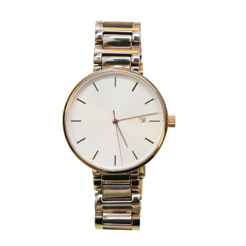 Montre rose doré